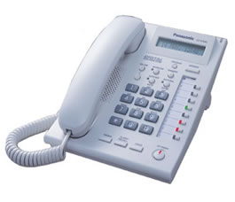 Telefono IP Pantalla alfanumerica 1 linea, 8 teclas, soporta TDE. Kx-nt265x